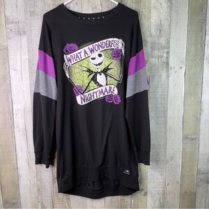 Disney Tim Burtons The Nightmare Before Christmas Large(12-14) Sleep SweaterGown